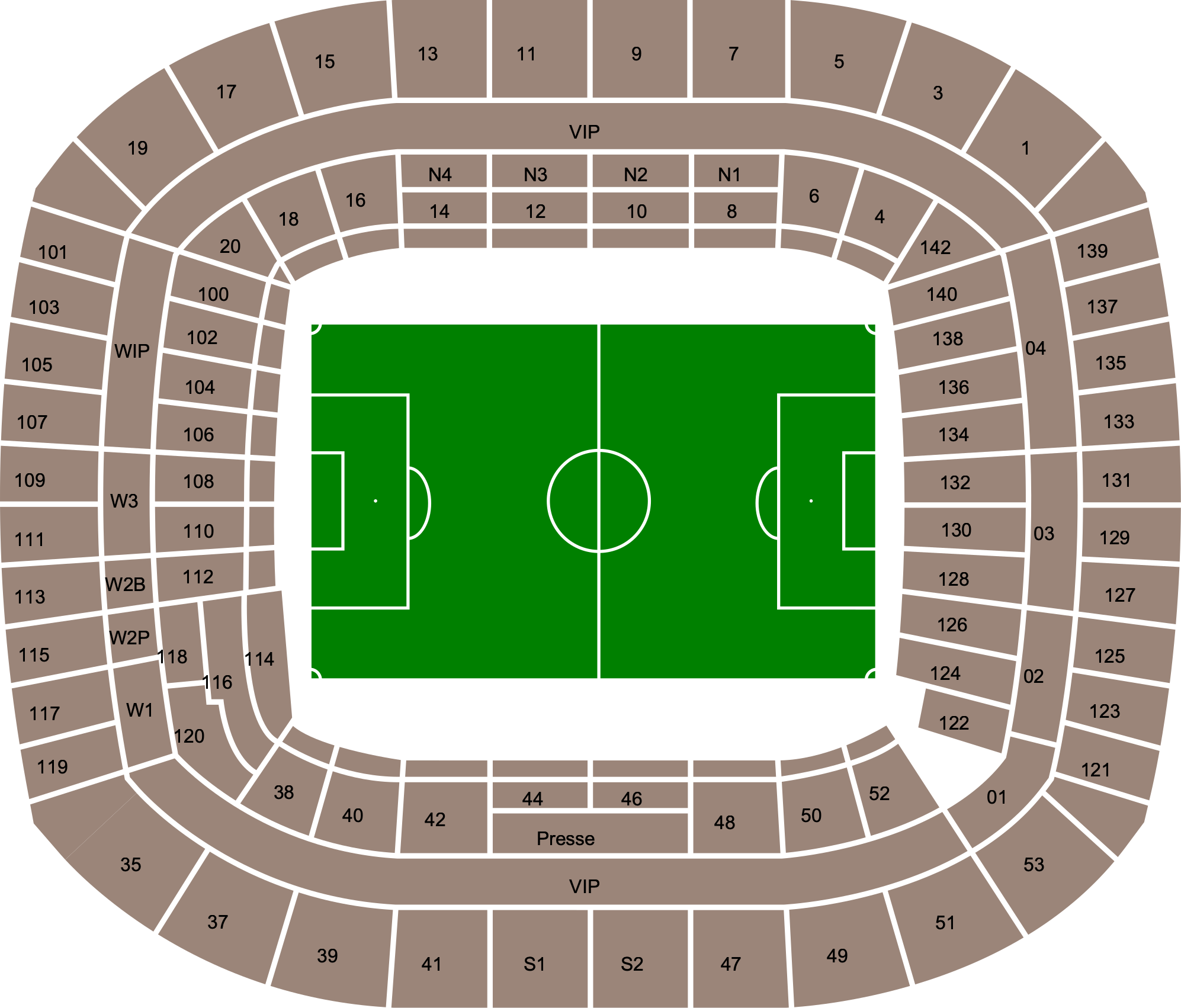 Seating plan