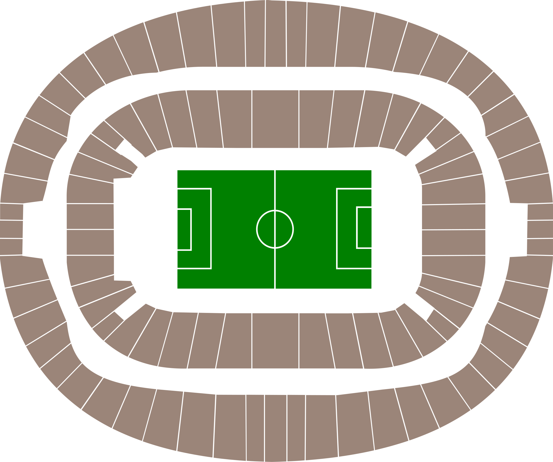 London Stadium venue plan