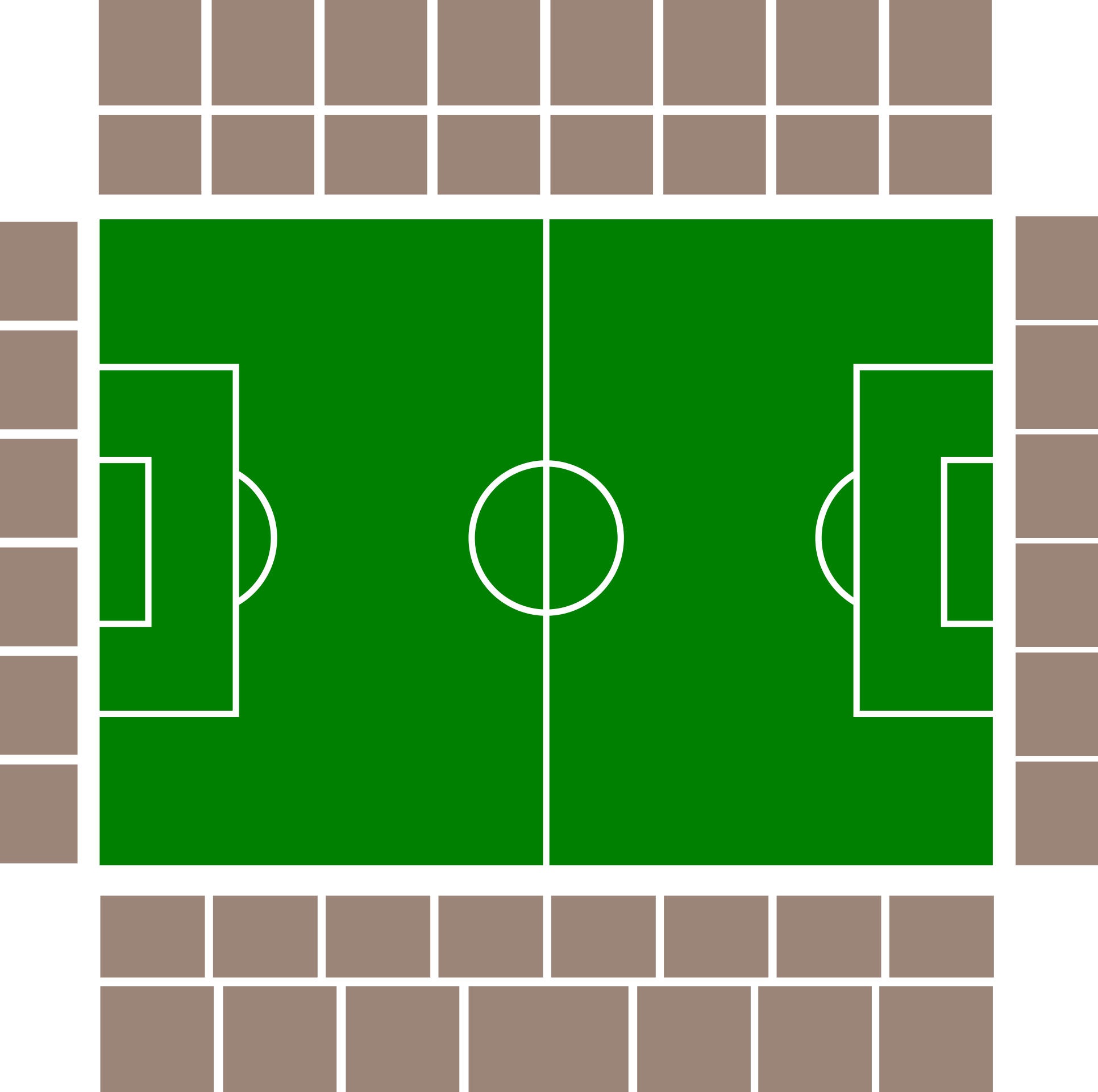 Stade de l'Abbé Deschamps venue plan