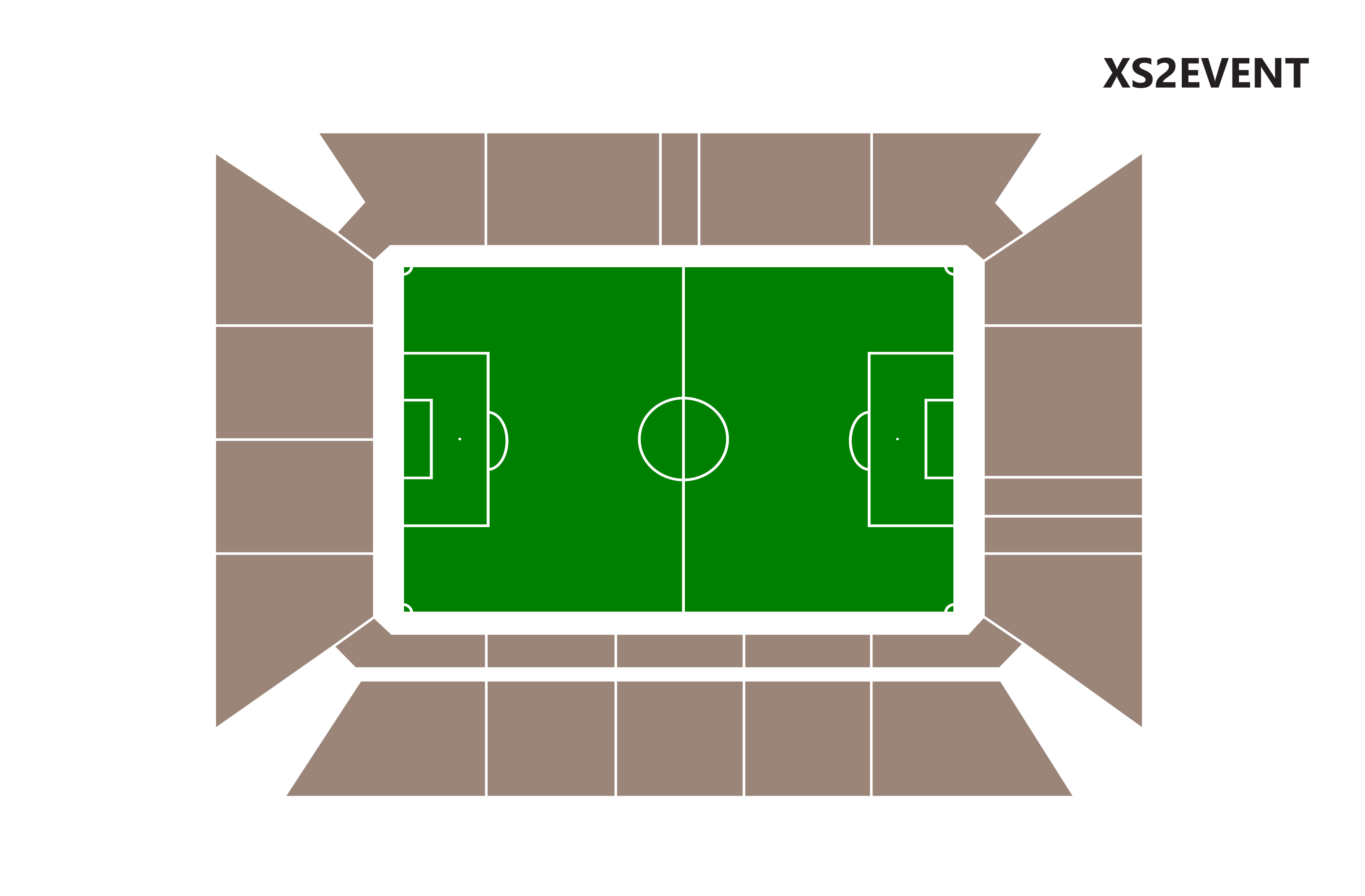 MEWA ARENA venue plan